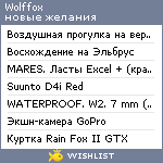 My Wishlist - wolffox