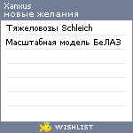 My Wishlist - xanxus