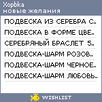 My Wishlist - xopbka