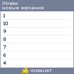 My Wishlist - xtreinx