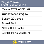 My Wishlist - ya_yaroslava