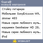 My Wishlist - yanadenko