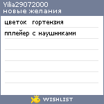My Wishlist - yilia29072000
