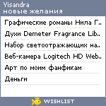 My Wishlist - yisandra
