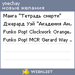 My Wishlist - ynechay