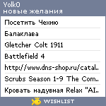 My Wishlist - yolk0