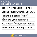 My Wishlist - youkeey