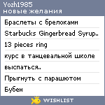 My Wishlist - yozh1985