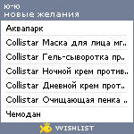 My Wishlist - yuklya