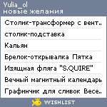 My Wishlist - yulia_ol