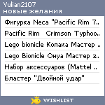 My Wishlist - yulian2107