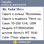 My Wishlist - yulyahin