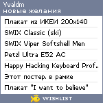 My Wishlist - yvaldm