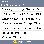 My Wishlist - yvelb