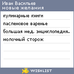 My Wishlist - zhan984