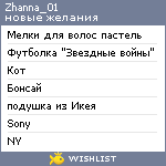 My Wishlist - zhanna_01