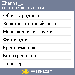 My Wishlist - zhanna_1