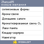 My Wishlist - zhenya85