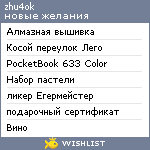 My Wishlist - zhu4ok