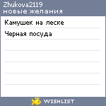 My Wishlist - zhukova2119