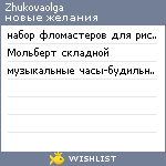 My Wishlist - zhukovaolga