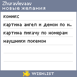 My Wishlist - zhuravlevaav