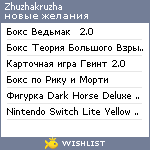 My Wishlist - zhuzhakruzha