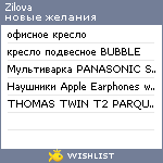 My Wishlist - zilova