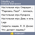 My Wishlist - zolushka_ru