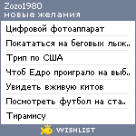 My Wishlist - zozo1980