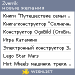 My Wishlist - zverrik