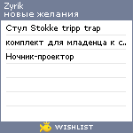 My Wishlist - zyrik